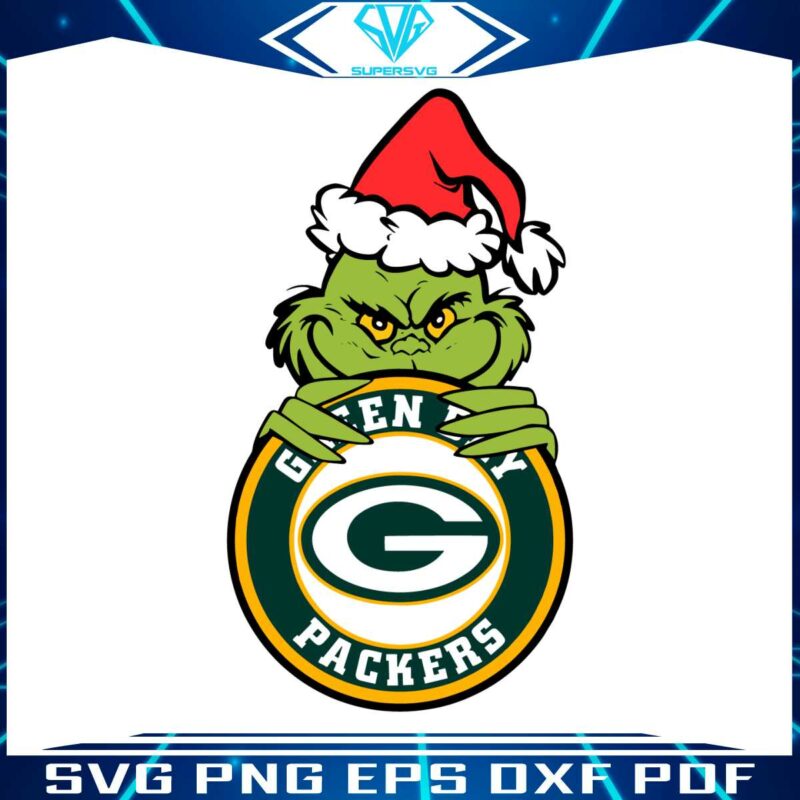 funny-grinch-green-bay-packers-circle-logo-svg