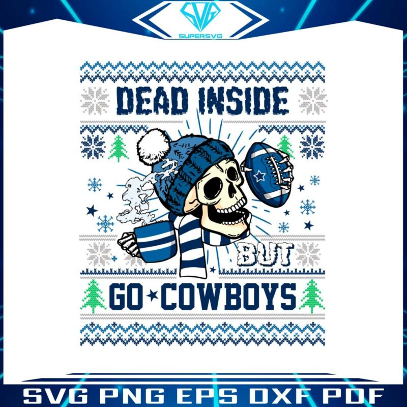 funny-skull-dead-inside-but-go-cowboys-svg