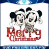 leopard-mickey-minnie-merry-christmas-svg
