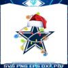 cowboys-with-santa-hat-and-christmas-light-png