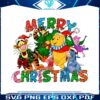 retro-merry-christmas-pooh-friends-png