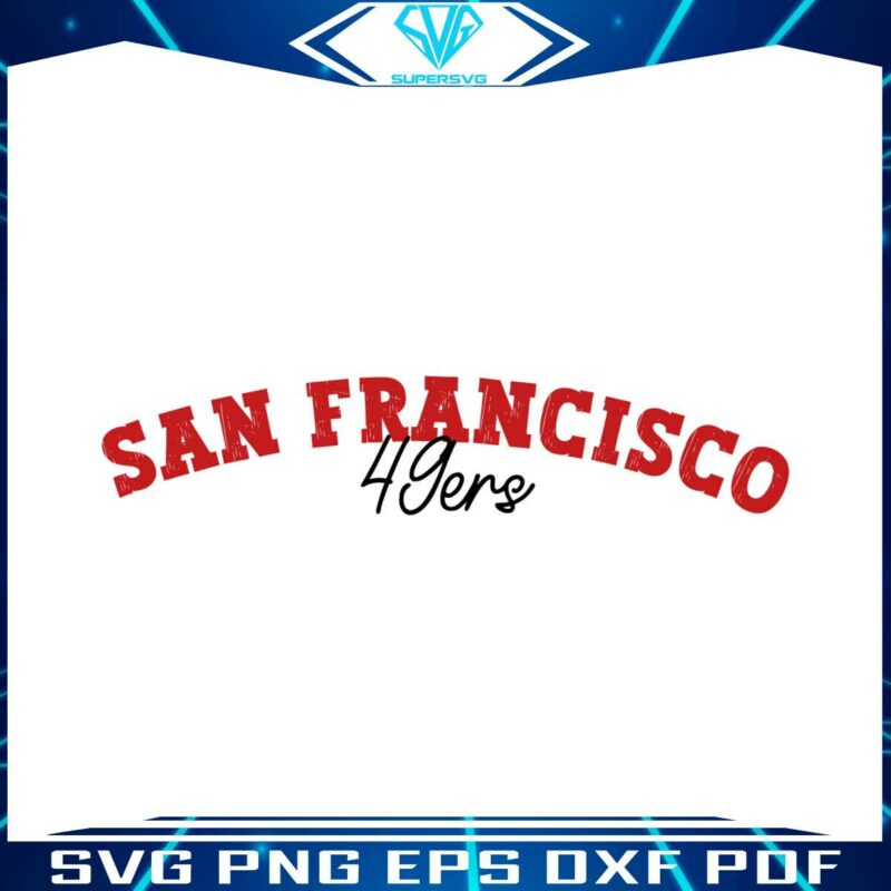 san-francisco-49ers-nfl-football-team-svg