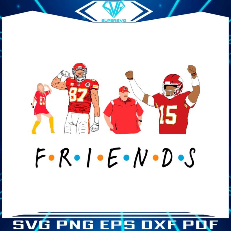 friends-kansas-city-chiefs-svg-digital-download