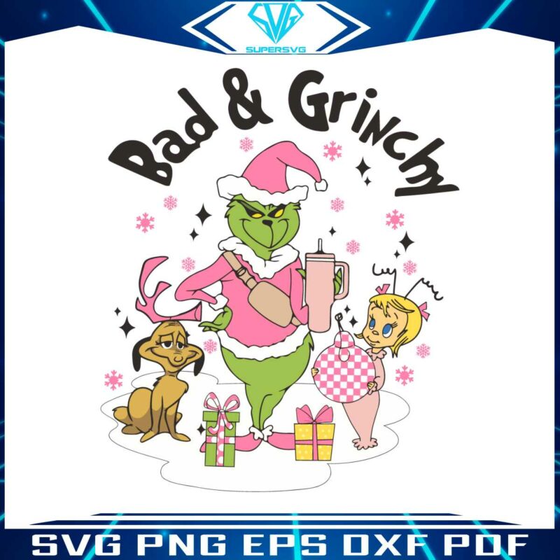 retro-bad-and-grinchy-friends-svg