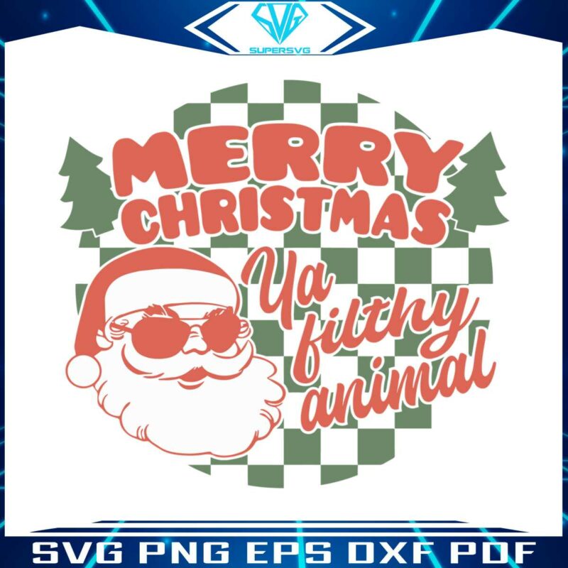 merry-christmas-ya-filthy-animal-santa-svg