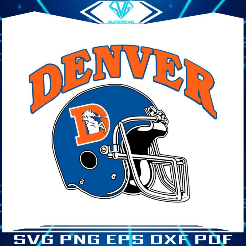 vintage-denver-broncos-helmet-svg-digital-download