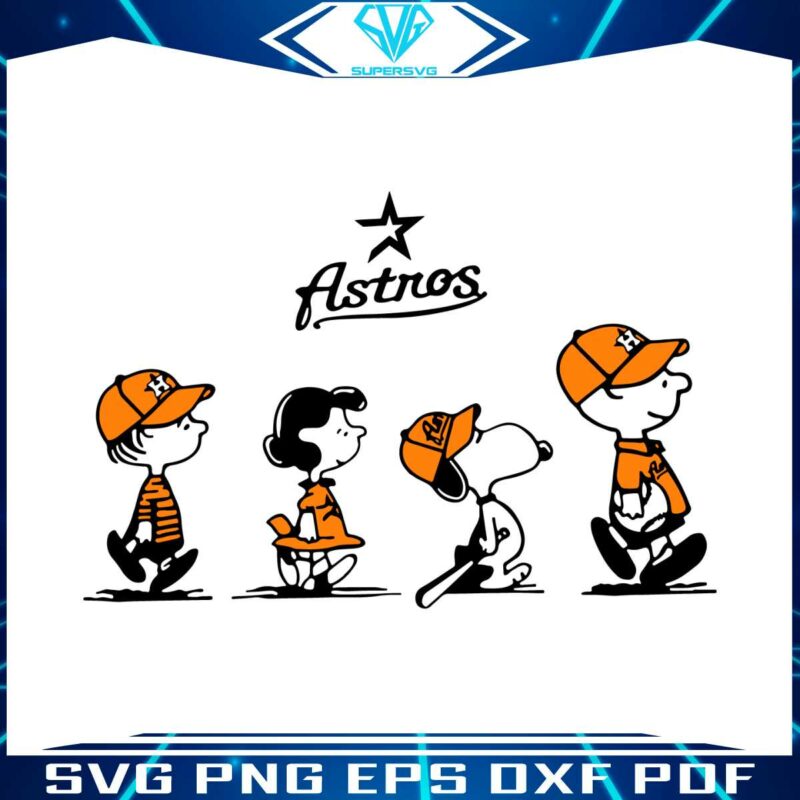 peanuts-houston-astros-baseball-svg-digital-download