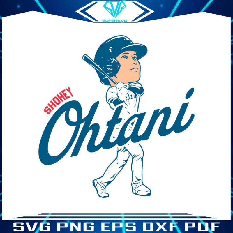 shohei-ohtani-mlb-dodgers-player-svg