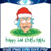 happy-bad-christmas-rick-and-morty-svg