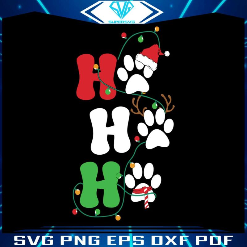 ho-ho-ho-christmas-dog-paws-svg