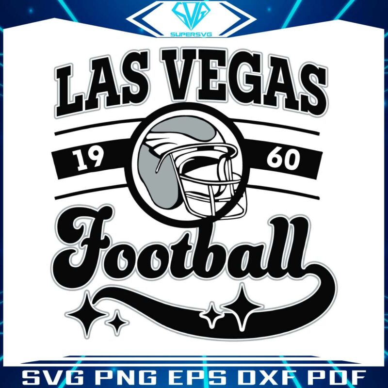 las-vegas-football-helmet-1960-svg