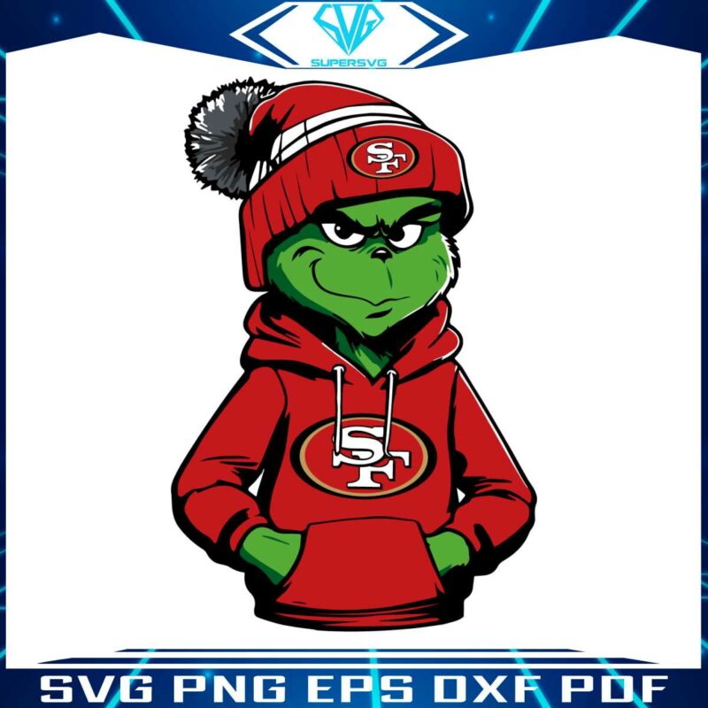 grinch-wears-san-francisco-49ers-clothes-svg