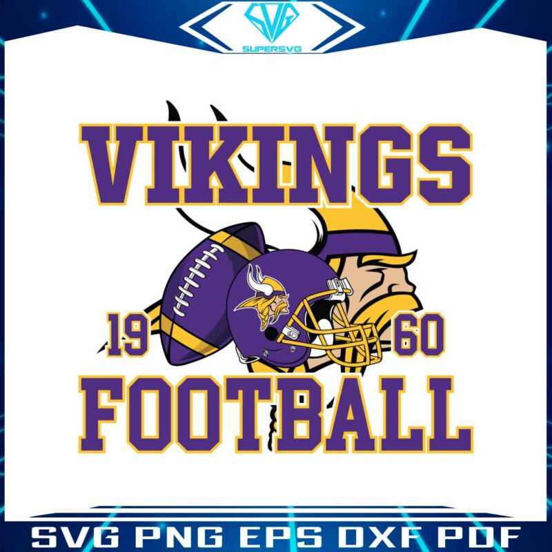 vintage-vikings-football-helmet-svg-digital-download