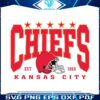 kansas-city-chiefs-1960-helmet-stars-svg-digital-download