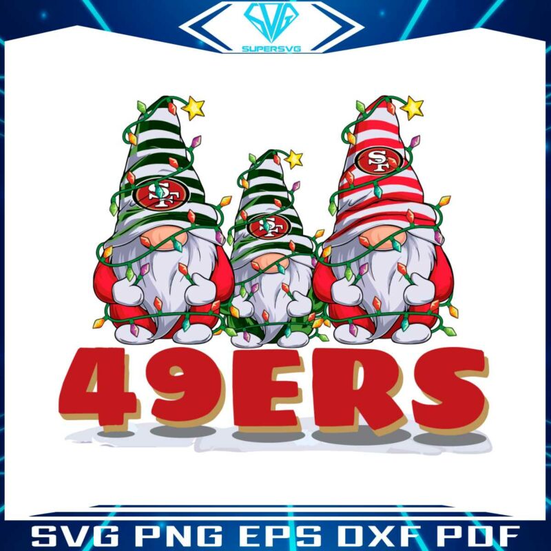 christmas-gnomes-san-francisco-49ers-1946-svg