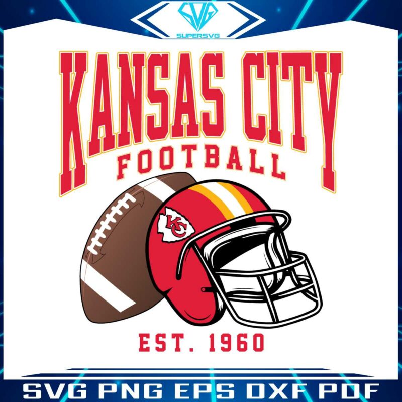 kansas-city-chiefs-football-helmet-svg-digital-download