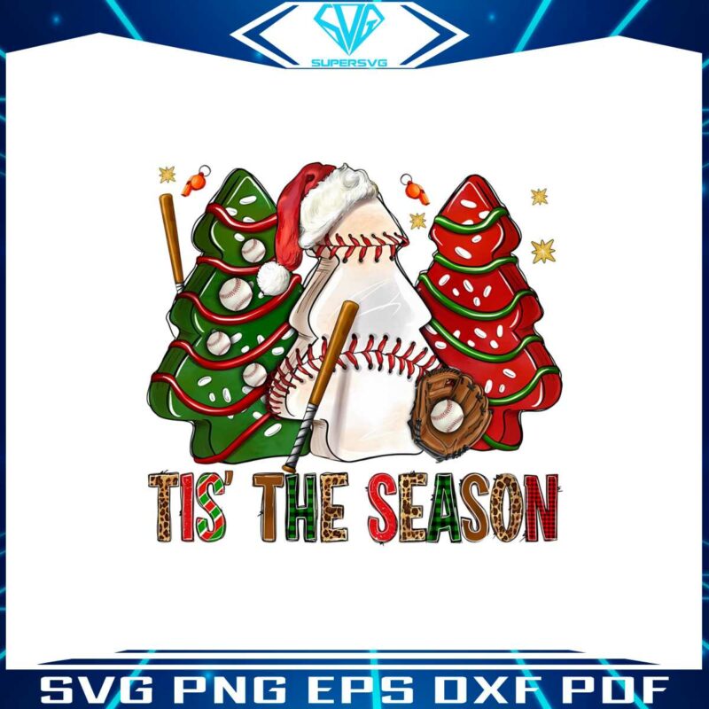 tis-the-season-baseball-christmas-cakes-png