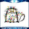 funny-cat-with-christmas-lights-svg