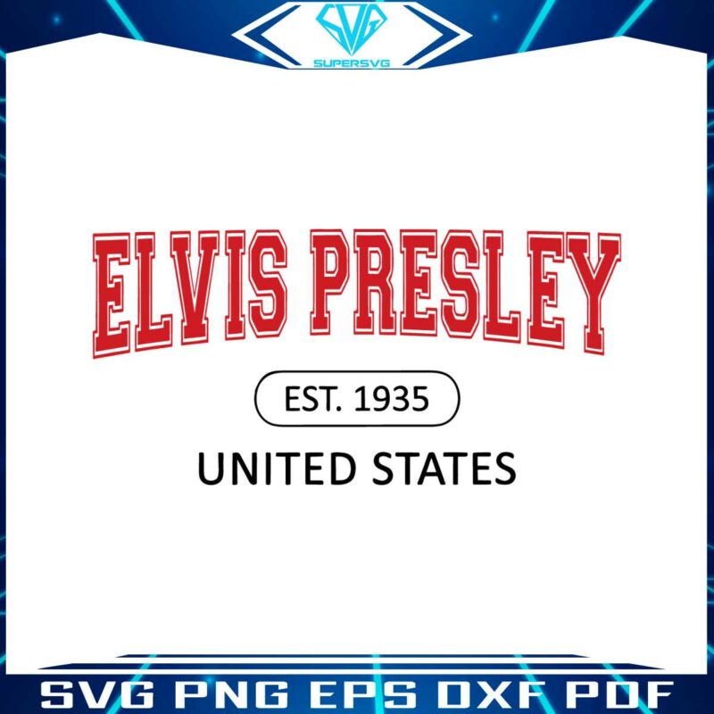 elvis-presley-est-1935-united-state-svg