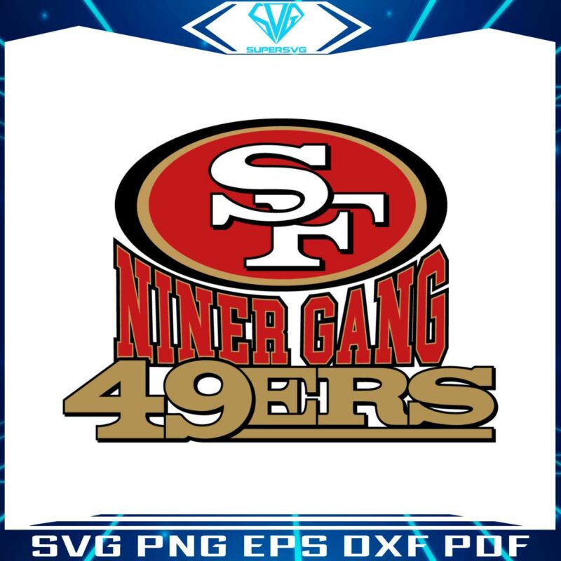 san-francisco-49ers-niner-gang-svg-digital-download