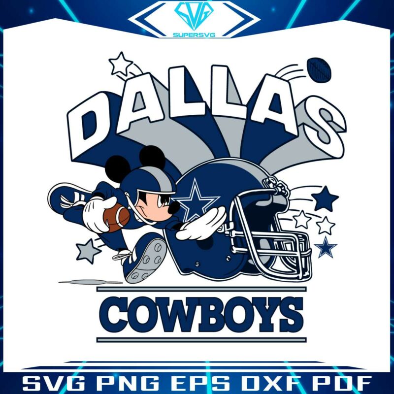 funny-mickey-mouse-football-dallas-cowboys-svg