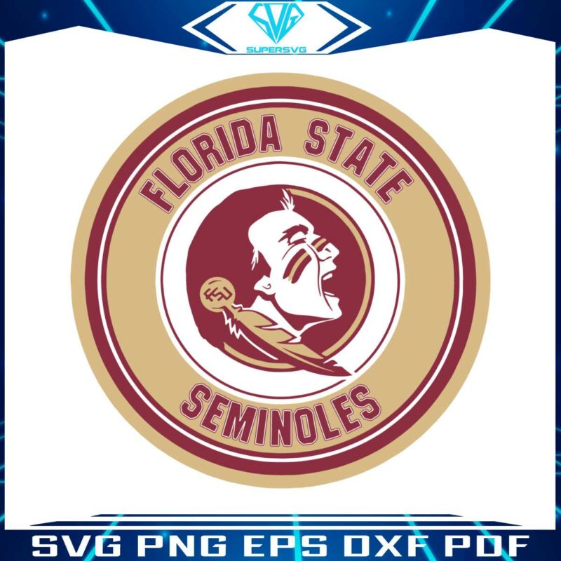 vintage-florida-state-seminoles-football-ncaa-svg