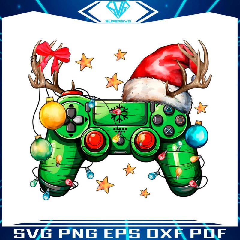 christmas-lights-game-controller-png