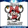 minnie-and-mickey-happy-holidays-png
