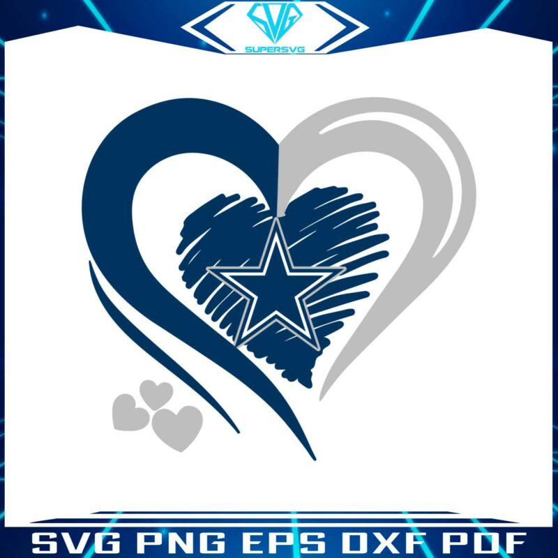 dallas-cowboys-love-heart-logo-svg