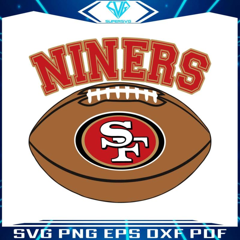 football-san-francisco-49ers-niners-svg-digital-download