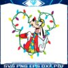 goofy-christmas-lights-mickey-head-svg