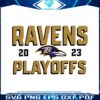 football-ravens-nfl-playoffs-2023-svg