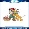 disney-pluto-and-mickey-christmas-svg