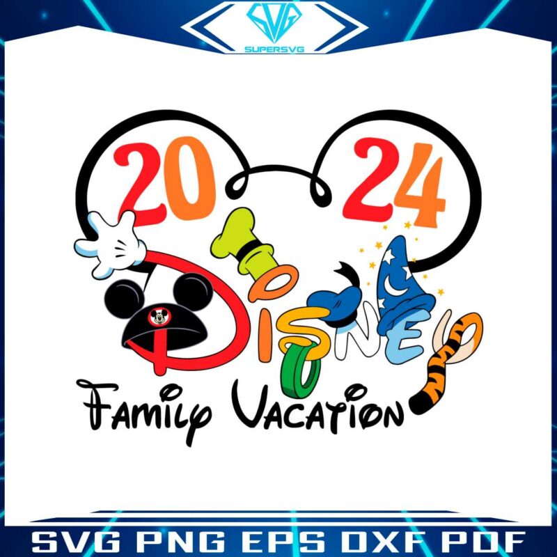 disney-family-vacation-2024-svg