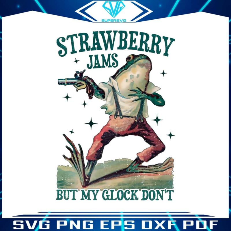 strawberry-jams-but-my-glock-dont-meme-png