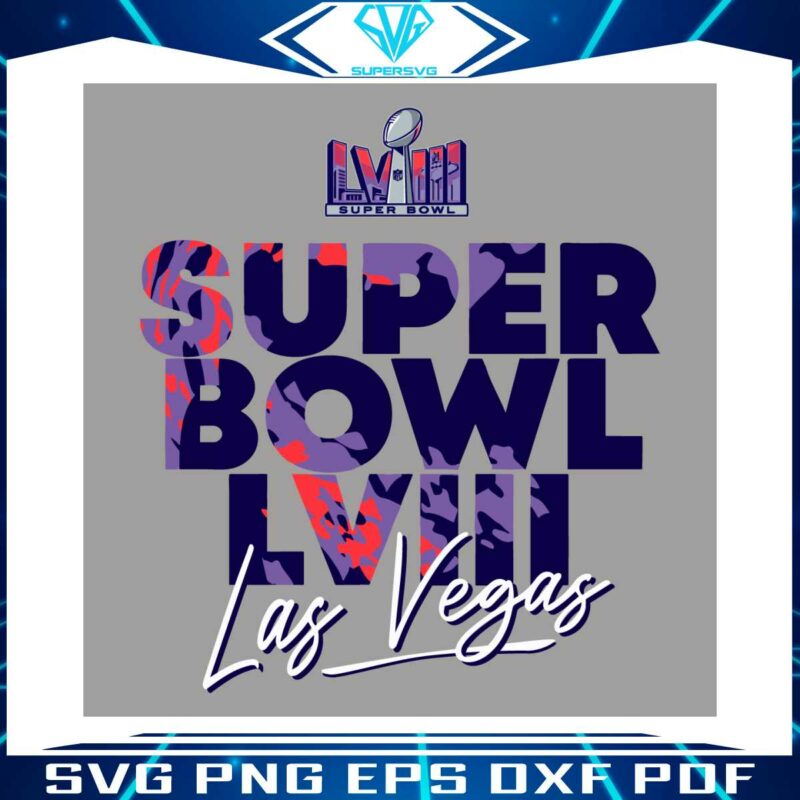 nfl-super-bowl-lviii-las-vegas-svg