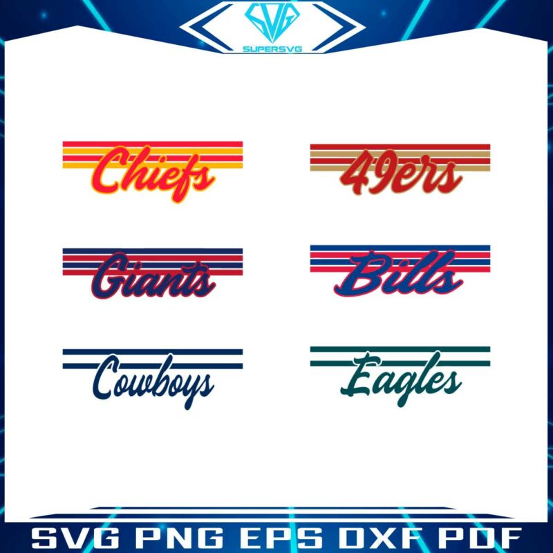 chiefs-49ers-giants-bills-cowboys-eagles-svg-bundle