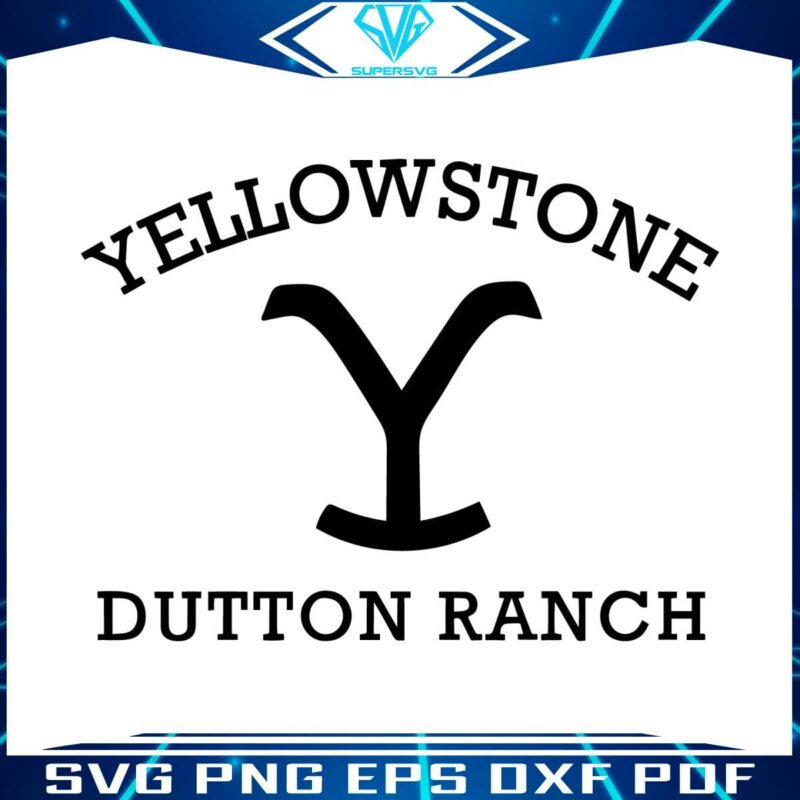 retro-yellowstone-dutton-ranch-svg