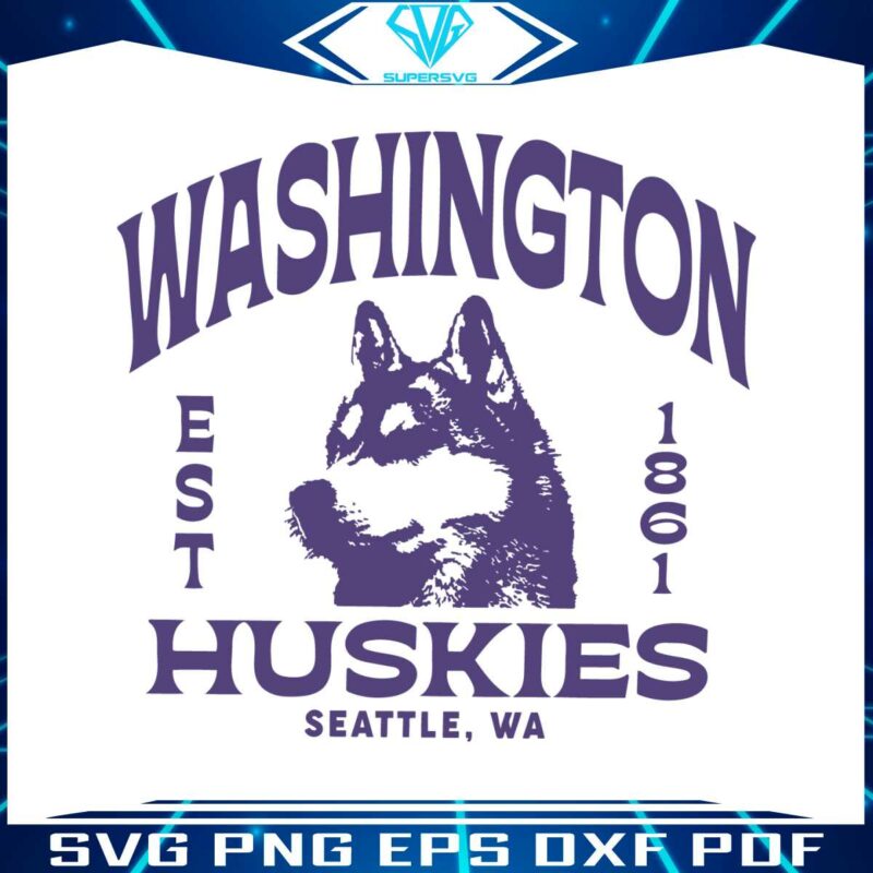 washington-huskies-est-1861-svg