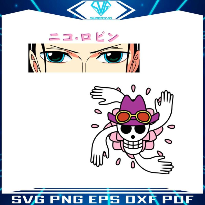 anime-one-piece-robin-nico-svg