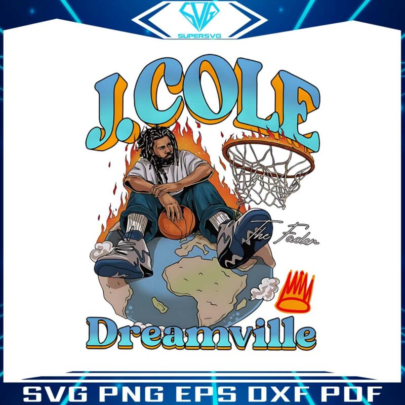 vintage-j-cole-dreamville-hip-hop-rap-png