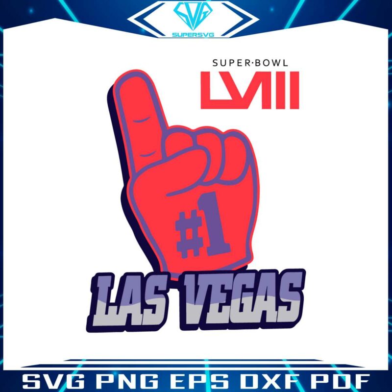 super-bowl-lviii-las-vegas-foam-hand-svg