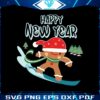 happy-new-year-water-skiing-gingerbread-svg