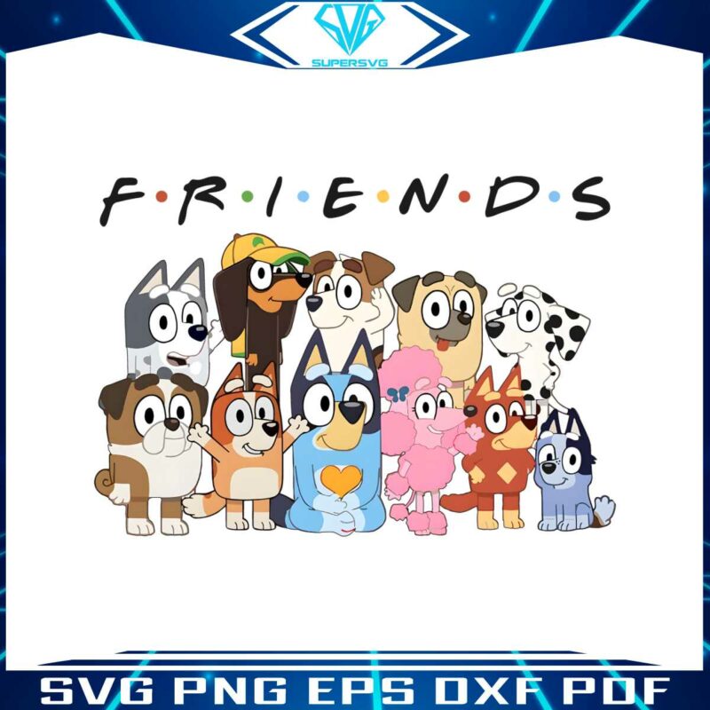 bluey-friends-cartoon-characters-png