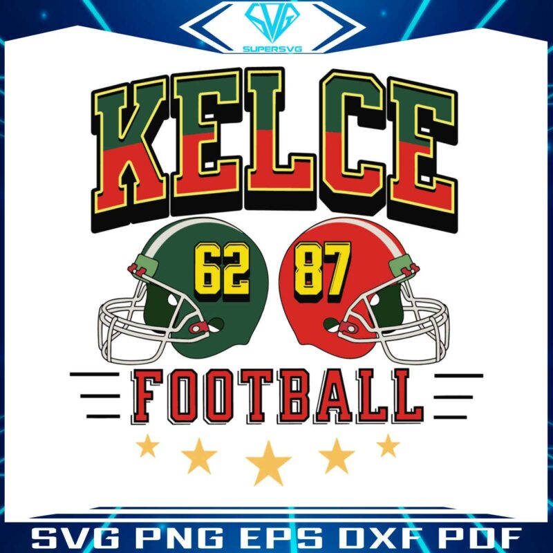 kelce-brothers-football-eagles-chiefs-svg