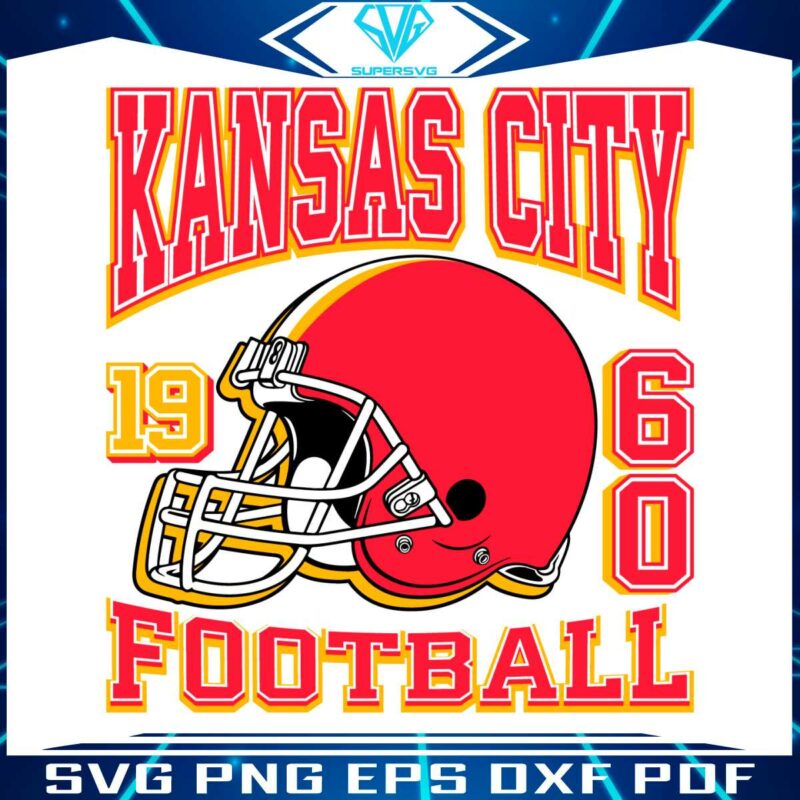 vintage-kansas-city-chiefs-1960-football-helmet-svg