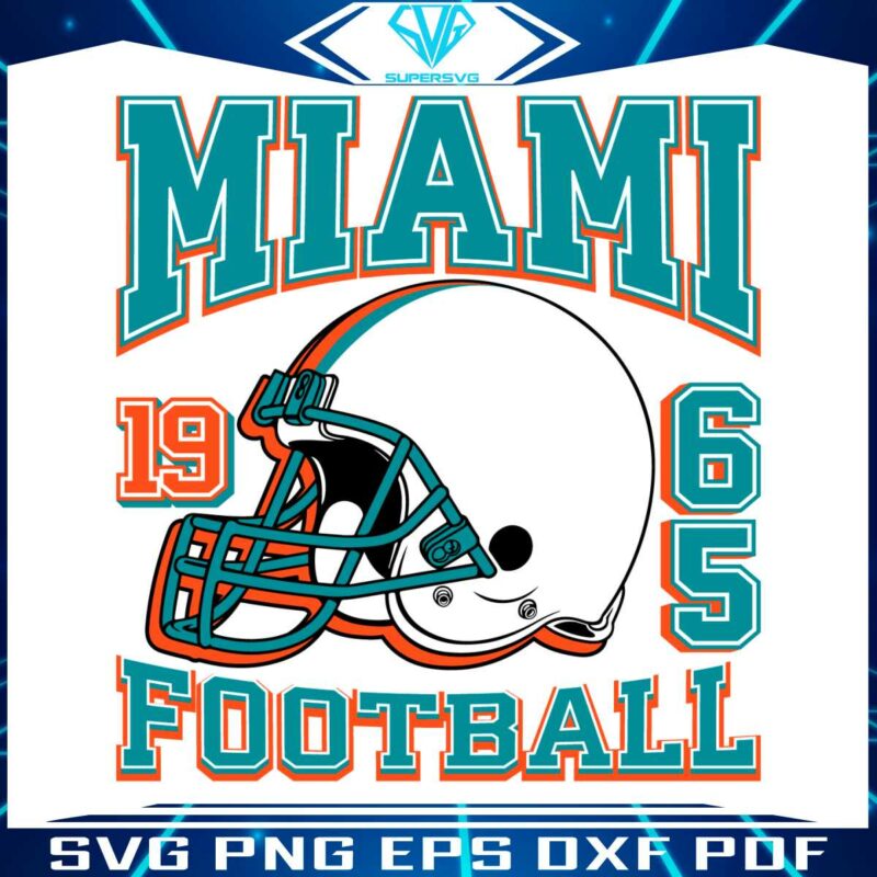 vintage-miami-dolphins-1965-football-helmet-svg