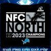 nfc-north-2023-champions-detroit-lions-svg