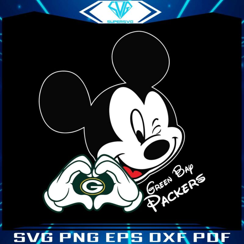 mickey-mouse-love-green-bay-packers-svg