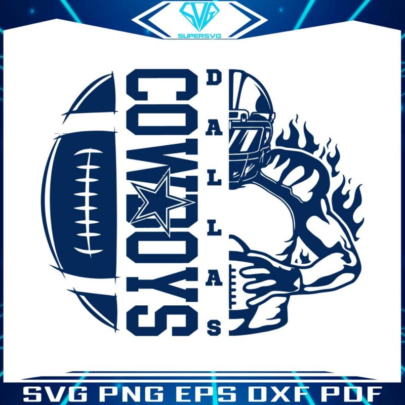 dallas-cowboys-football-player-svg-digital-download